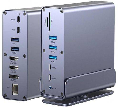Universal Dockingstation, USB Type-C, Lan, HDMI, Type-C Ladefunktion