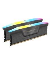 Corsair VENGEANCE RGB DDR5 5200MT/s 16 GB Grey DIMM / 2x8 / / 1.25V / AMD EXPO & Intel XMP