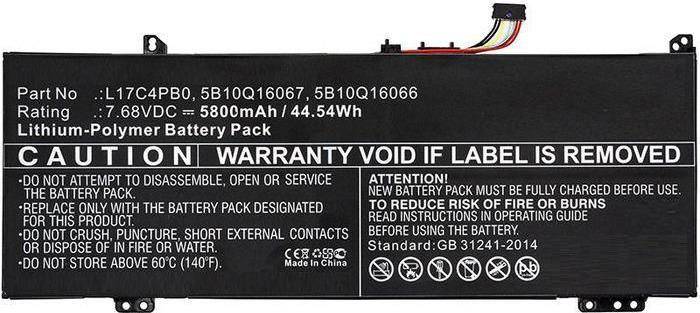 CoreParts Laptop Battery 45Wh Li-ion 7.68V 5800mAh Black