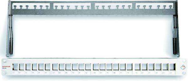 418019 19Z 1HE Patchpanel KS 24x sw