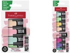 FABER-CASTELL TXTLNR Pastell Textmarker farbsortiert, 8 St