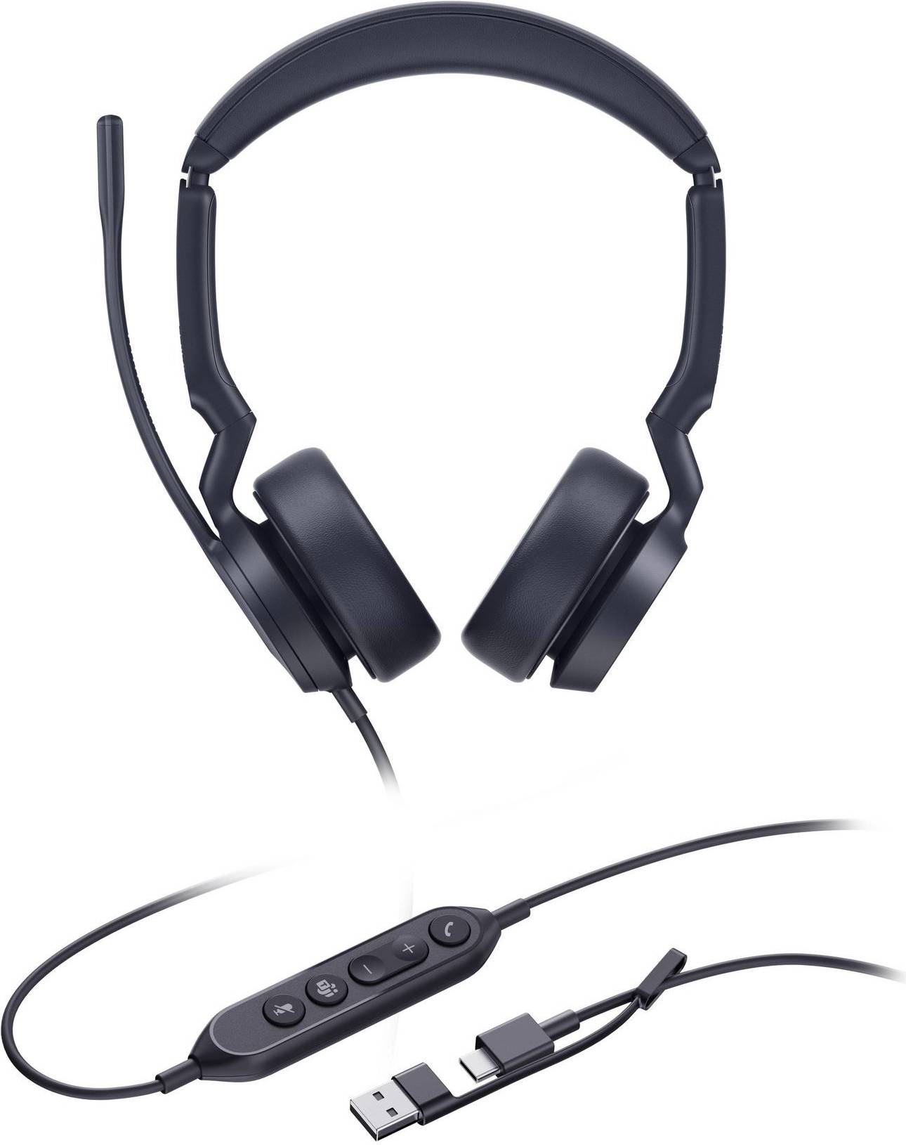 Yealink UH44 Dual Teams USB-C/A (UH44 DUAL TEAMS USB-C/A)