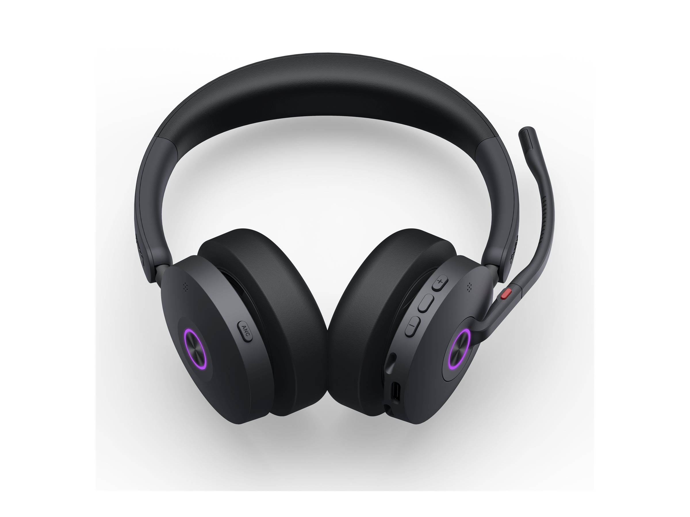 Yealink WH68 Headset On-Ear DECT / Bluetooth kabellos aktive Rauschunterdrückung UC-zertifiziert