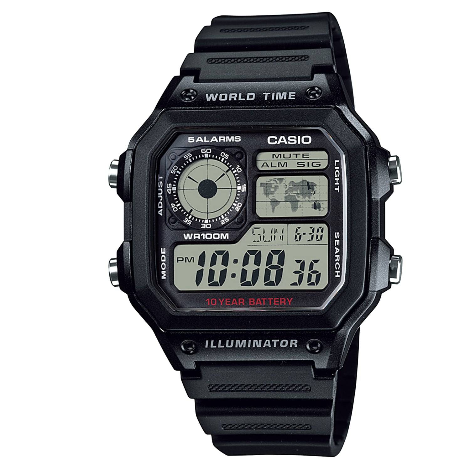 Casio Collection AE-1200WH-1AVEF Armbanduhr schwarz