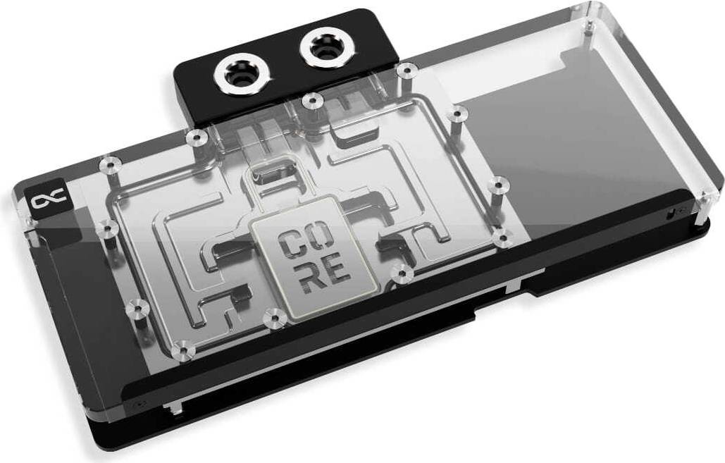 Alphacool Core RX 9070 XT Mercury transparent/chrom inkl