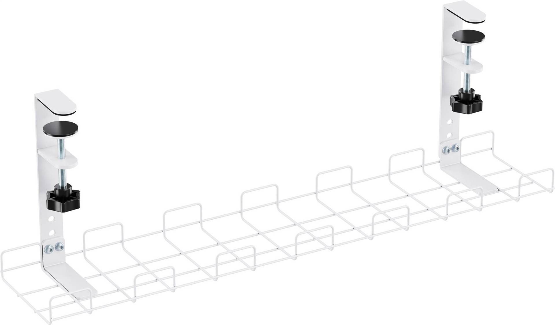 InLine Kabelführungs-Gitter 60cm für Tischmontage mit Schraubklemmen