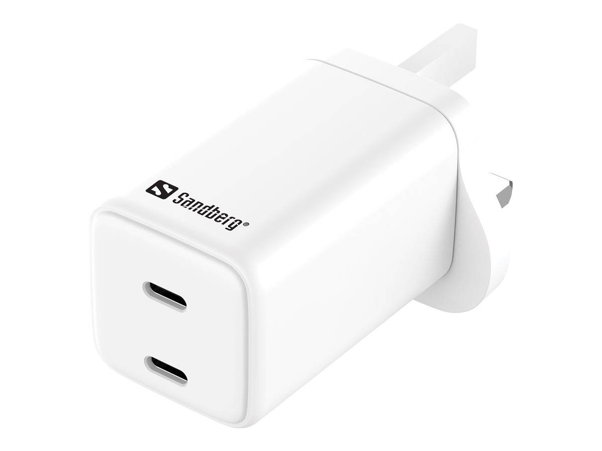 SANDBERG Netzteil - USB-C, PD - Wechselstrom100-240 V - 65 Watt -