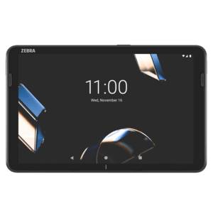 Ein Tablet zeigt eine digitale Uhr mit der Anzeige 