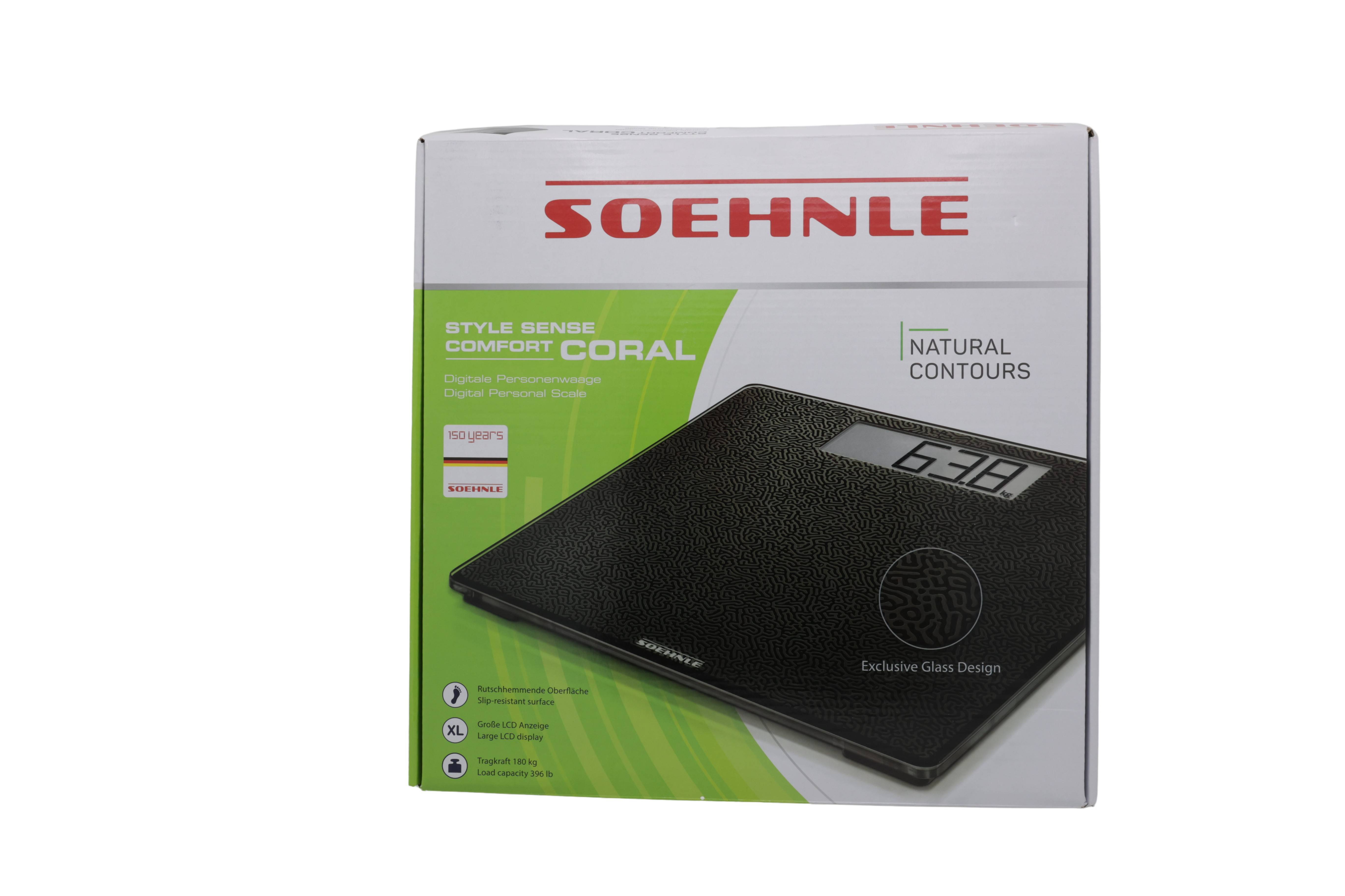 Soehnle Page Profi 100, Küchenwaage, digital, 15 kg, schwarz