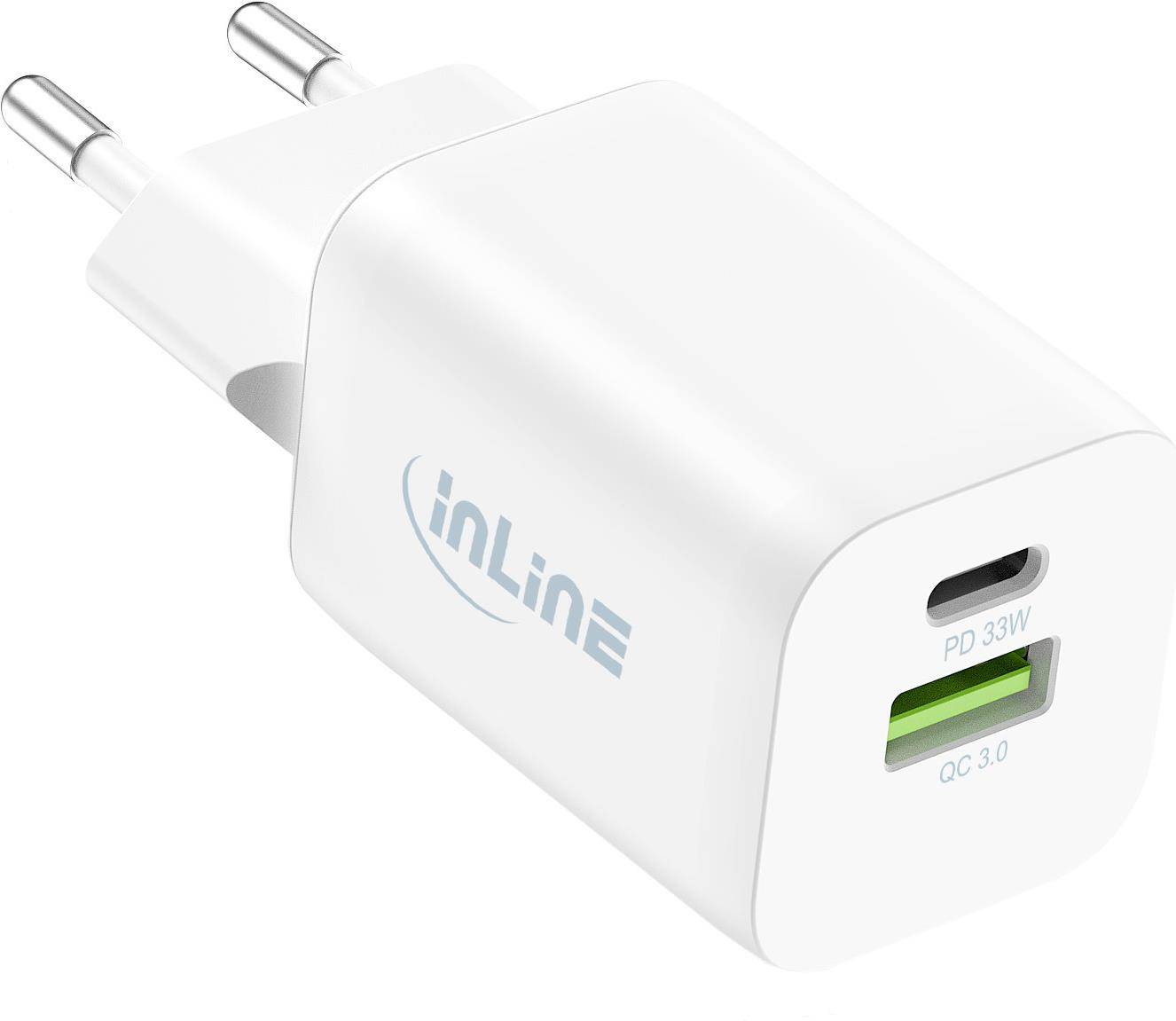 InLine Power Delivery + Quick Charge USB Netzteil