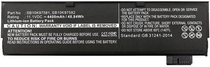 CoreParts Laptop Battery 49Wh Li-ion 11.1V 4400mAh Black