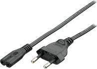 Equip 112160 Hochwertiges Netzkabel C7 auf Euro