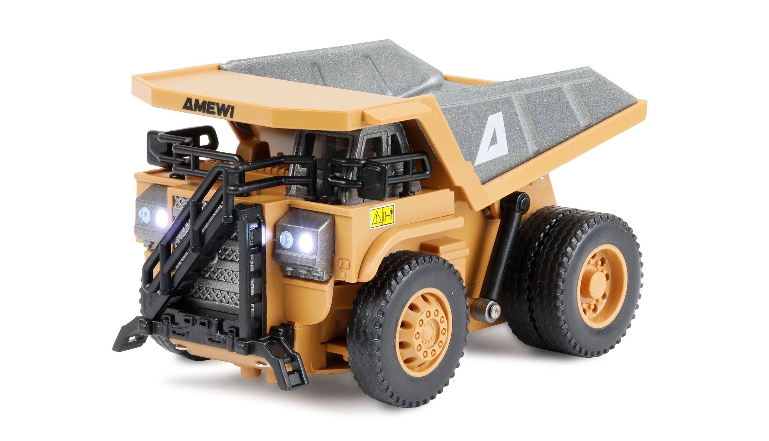 Amewi Mini-Kipper Metall proportional 8-Kanal 1:64 RTR, 6+