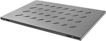 LANBERG 19'' Fachboden 1U 480.5x780mm, max.120kg, schwarz (AK-1016-B)