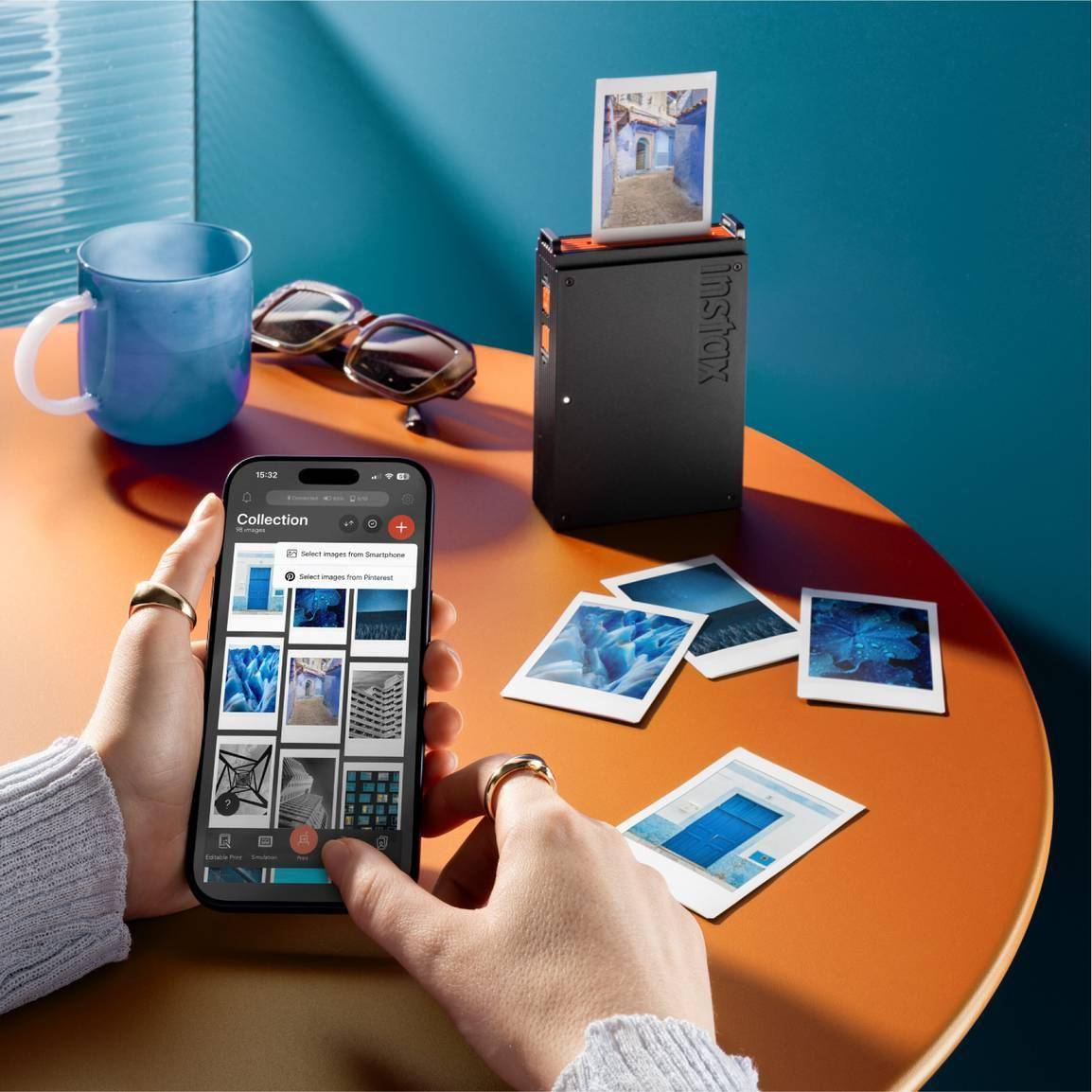 Fujifilm instax mini Link PLUS Black EX D - Drucker