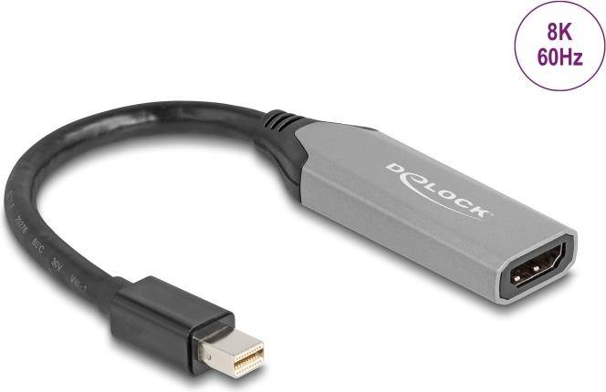 Delock 64331 DisplayPort Adapter Mini DP 1.4 Stecker auf HDMI Buchse