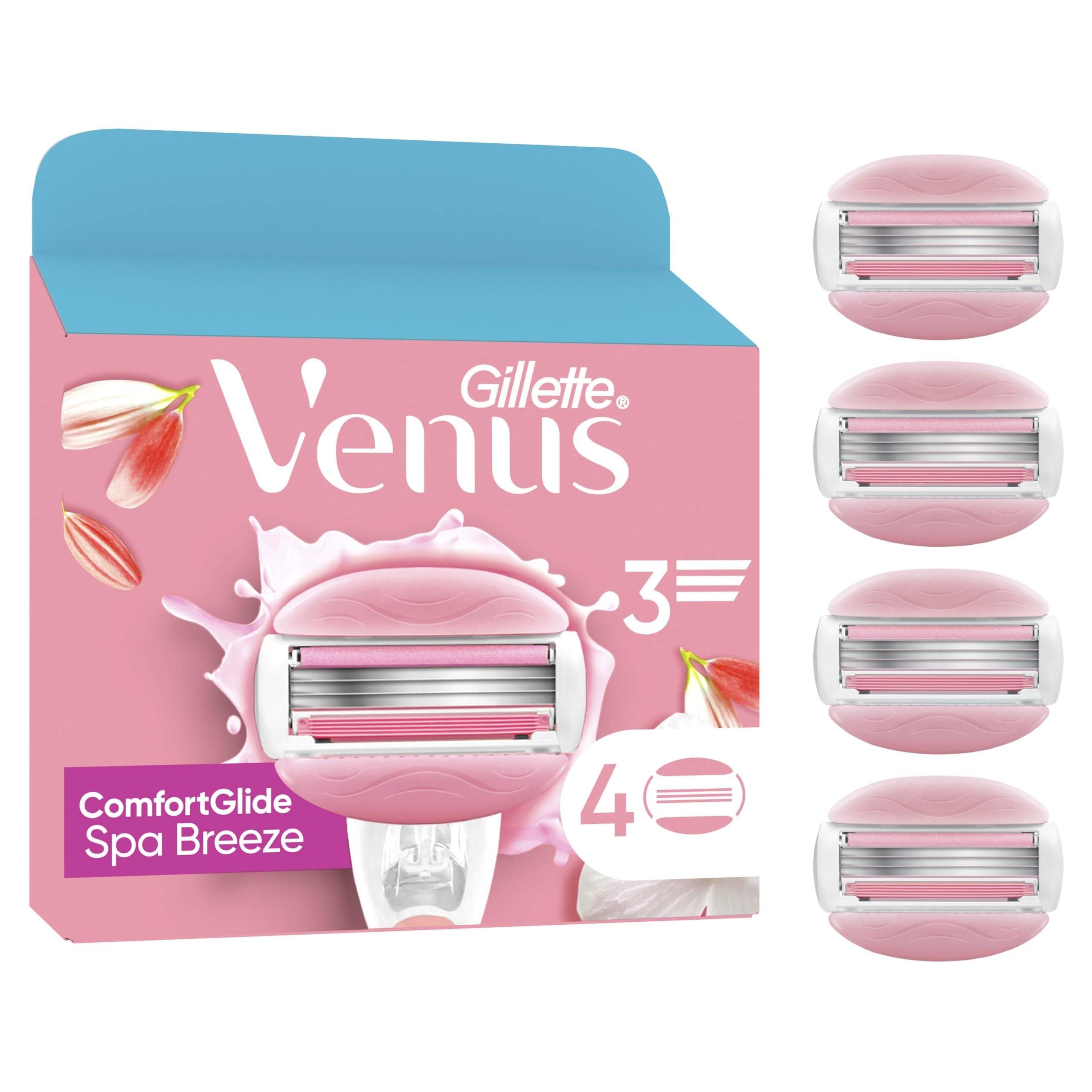 Gillette Venus Comfortglide Spa Breeze Rasierklingen 4 Stück