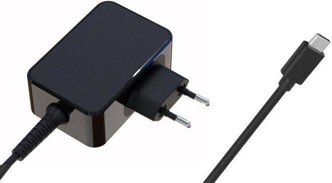CoreParts USB-C Power Adapter 90W 5V 2.4A-20V4.5A Plug USB-C EU