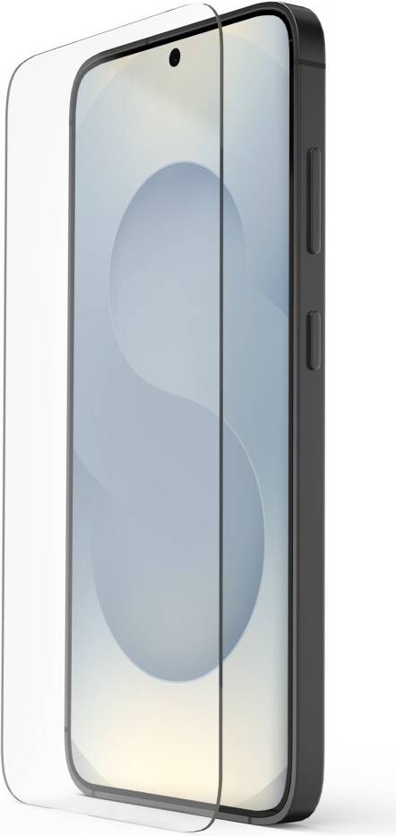 Eine Nahaufnahme einer Tablet- oder Smartphone-Kante, die eine Seitenansicht mit Power- und Lautstärketasten an der rechten Kante zeigt.