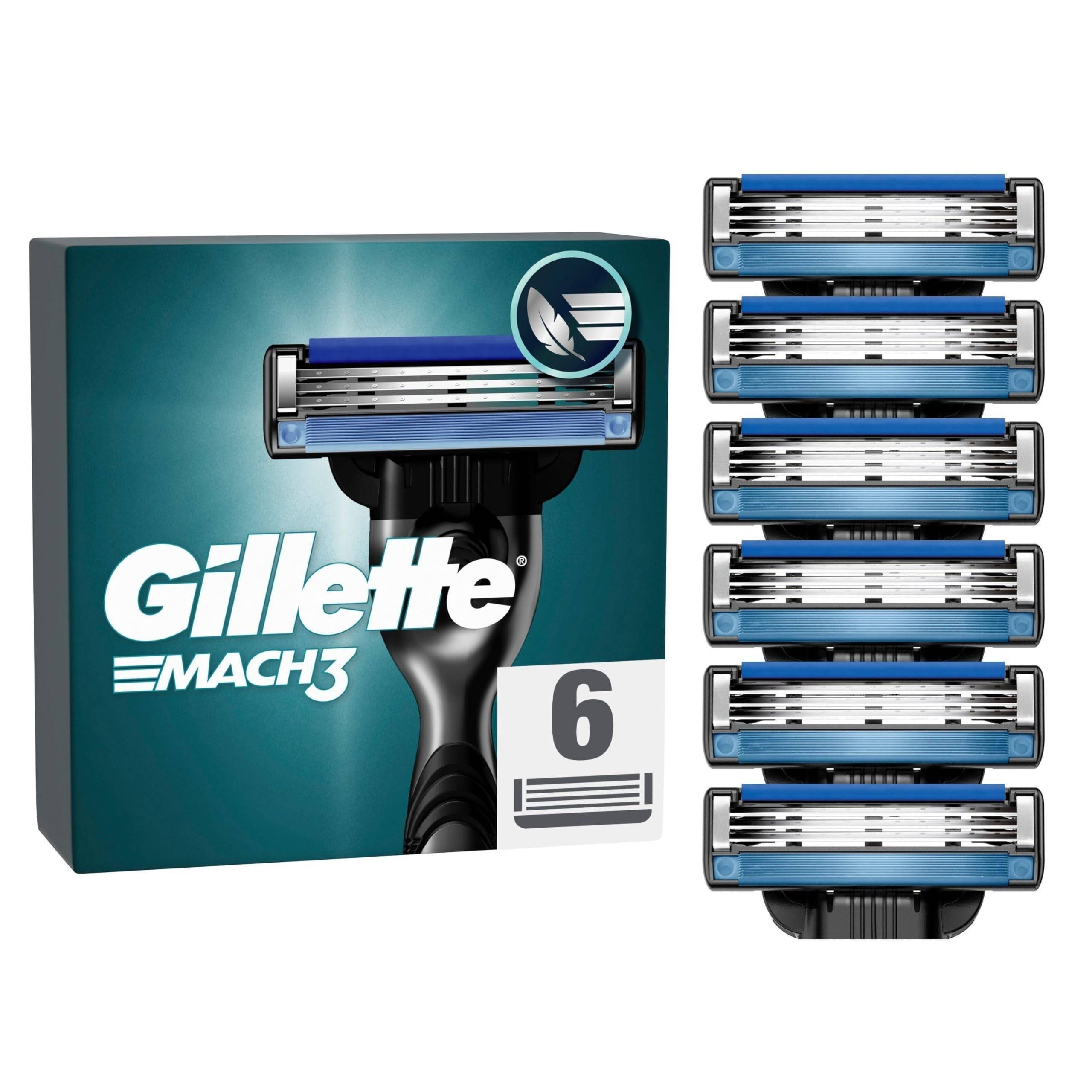 Gillette Mach3 Rasierklingen 6 Stück