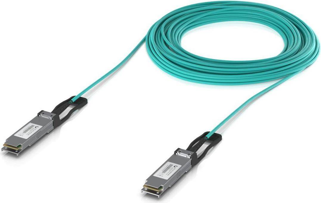 Ubiquiti Long-range QSFP28 direct attach cable with a 100 Gbps a