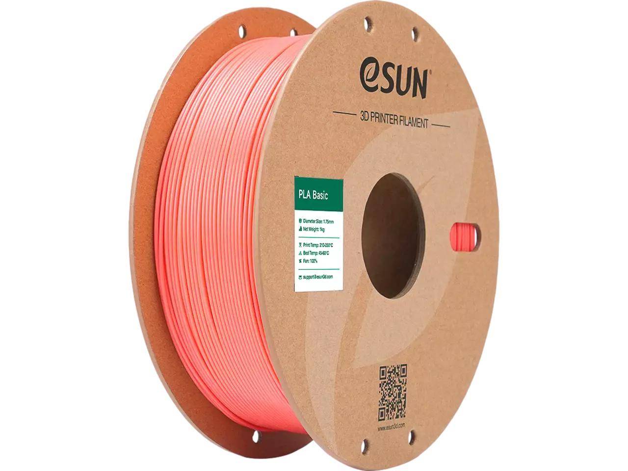 eSUN PLA-Basic Filament, 1,75mm, 1kg - Farbton: Pink