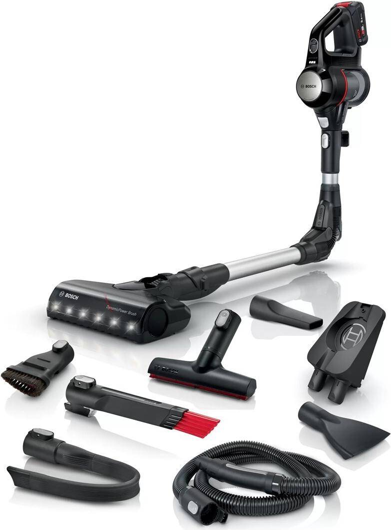 Bosch BCS711PET Stabstaubsauger Akku Trocken Beutellos 0,3 l Schwarz, Rot 3 Ah (BCS711EXT)