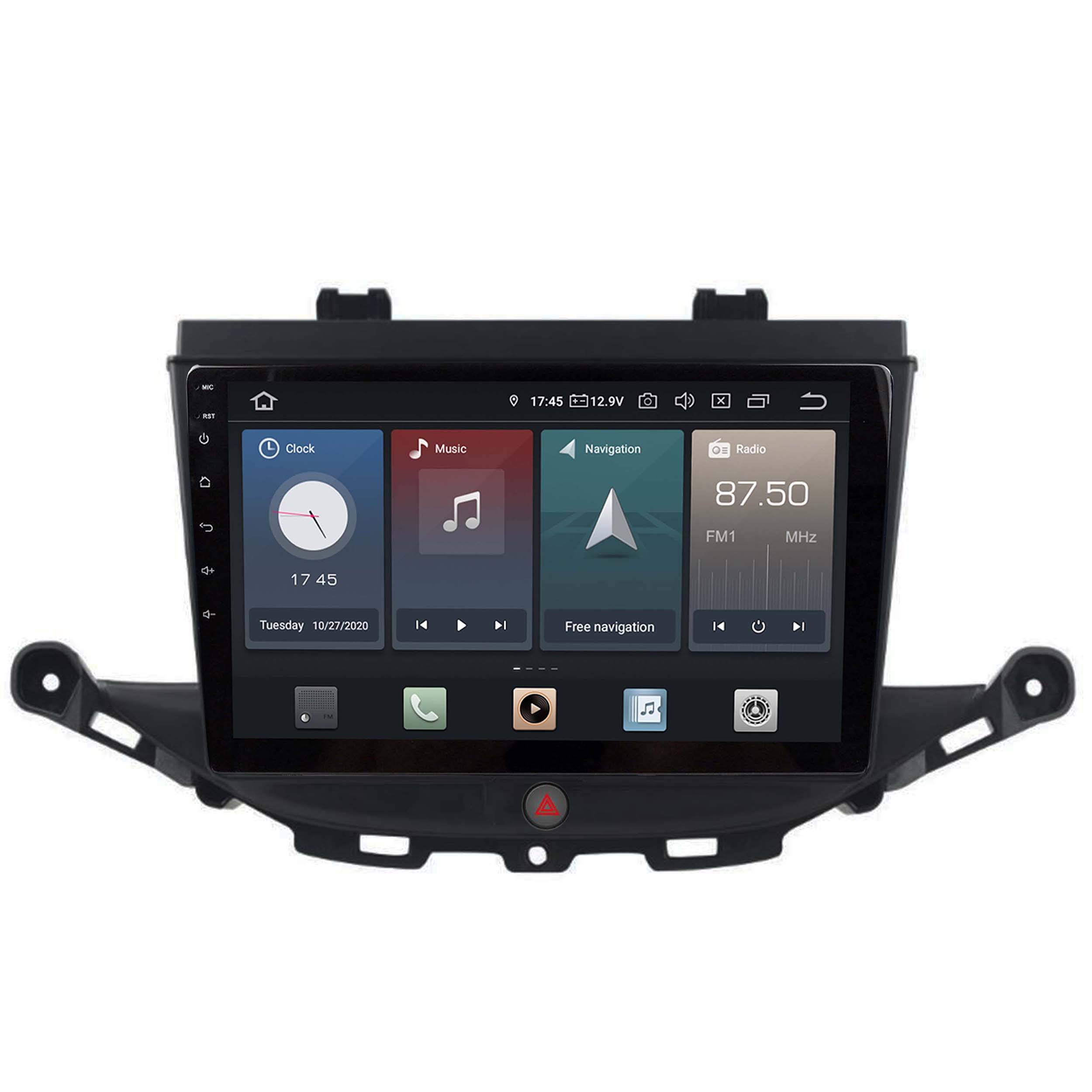 Für Opel Astra K 15-22 9" Touchscreen Android Autoradio GPS Navigation CarPlay