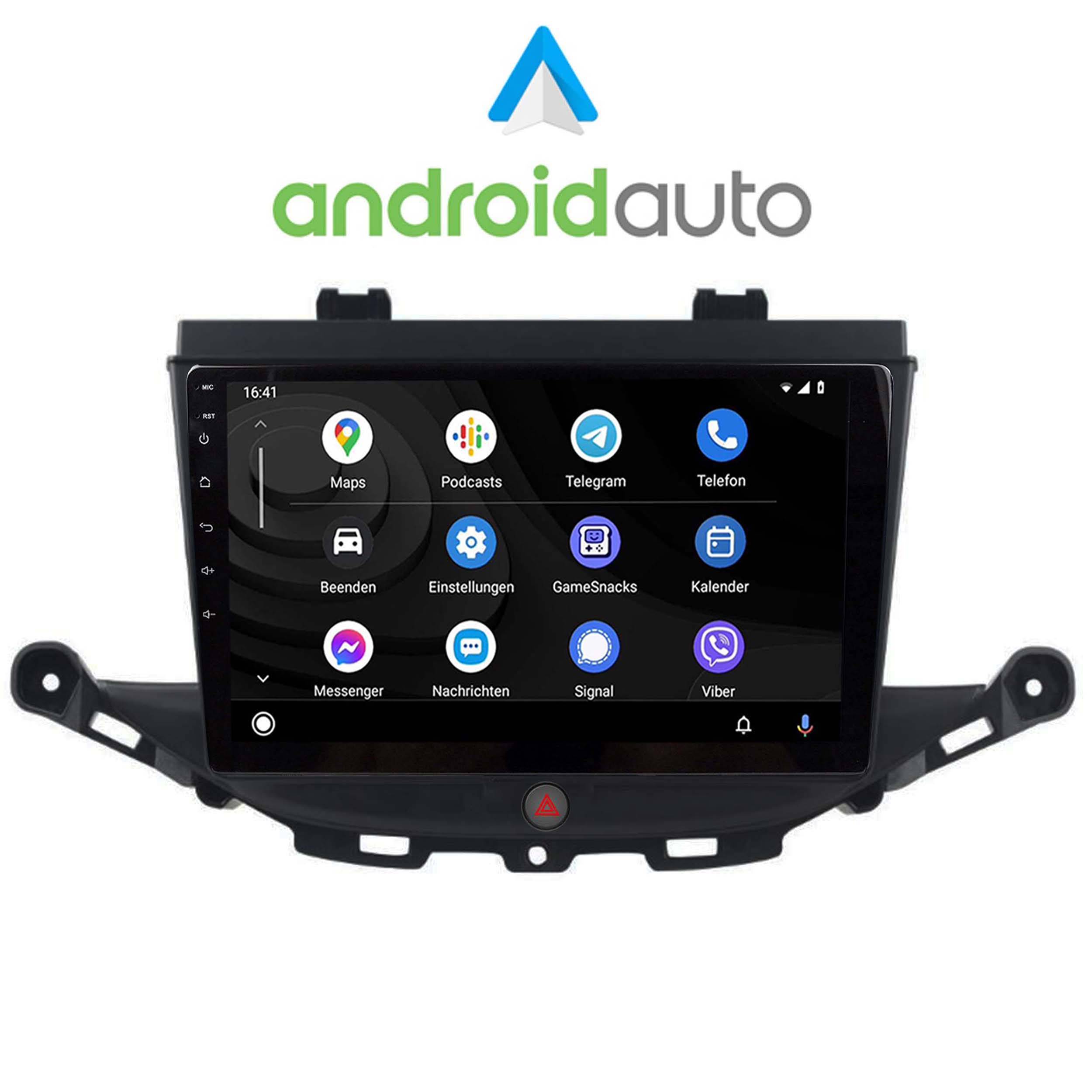 Für Opel Astra K 15-22 9" Touchscreen Android Autoradio GPS Navigation CarPlay