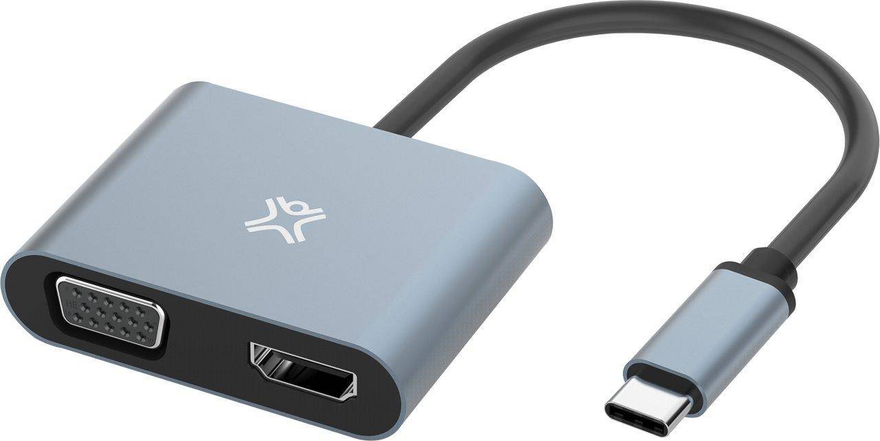 XtremeMac Type-C to HDMI & VGA Adapter