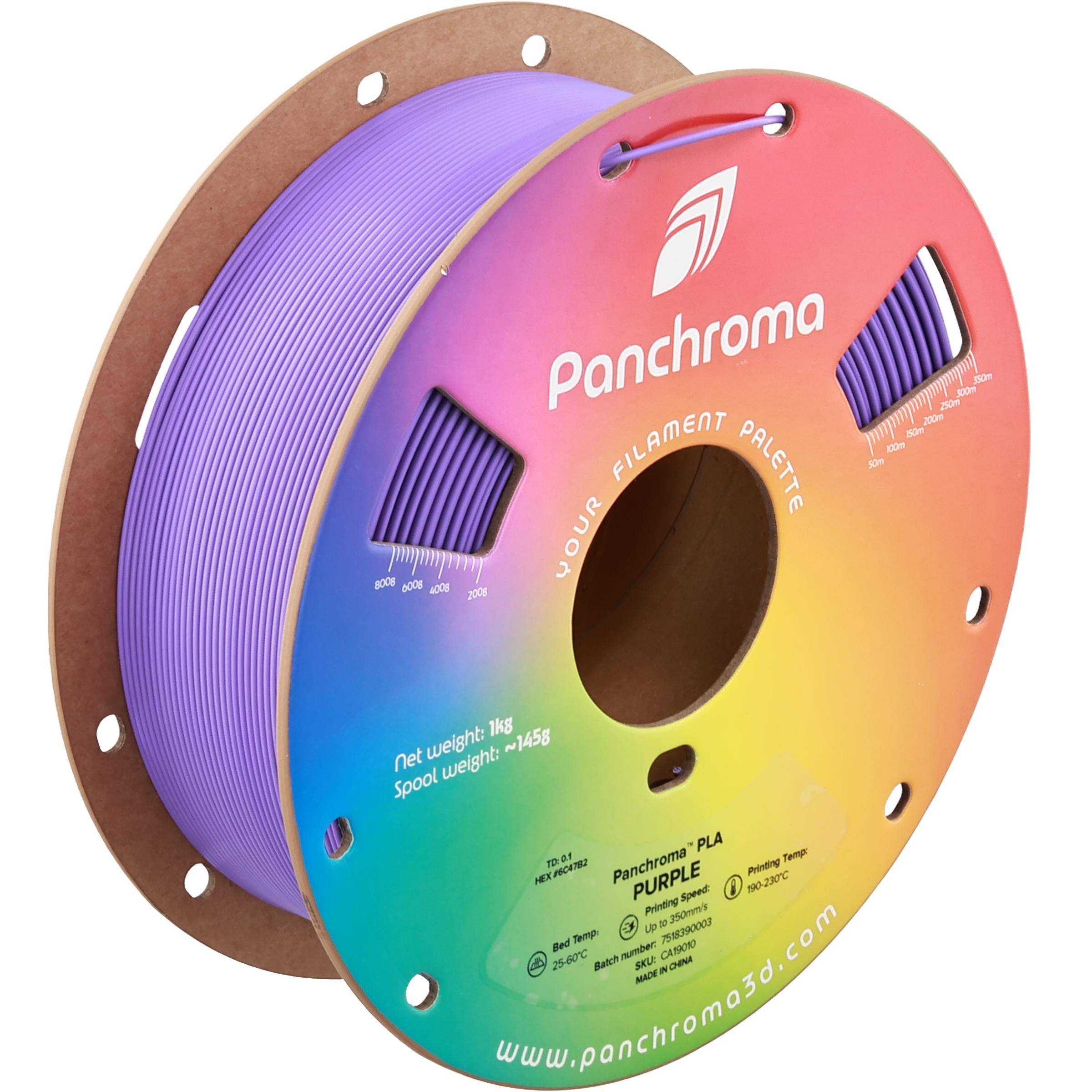 Polymaker Panchroma Basic PLA Filament, 1,75mm, 1kg - Farbton: Purple