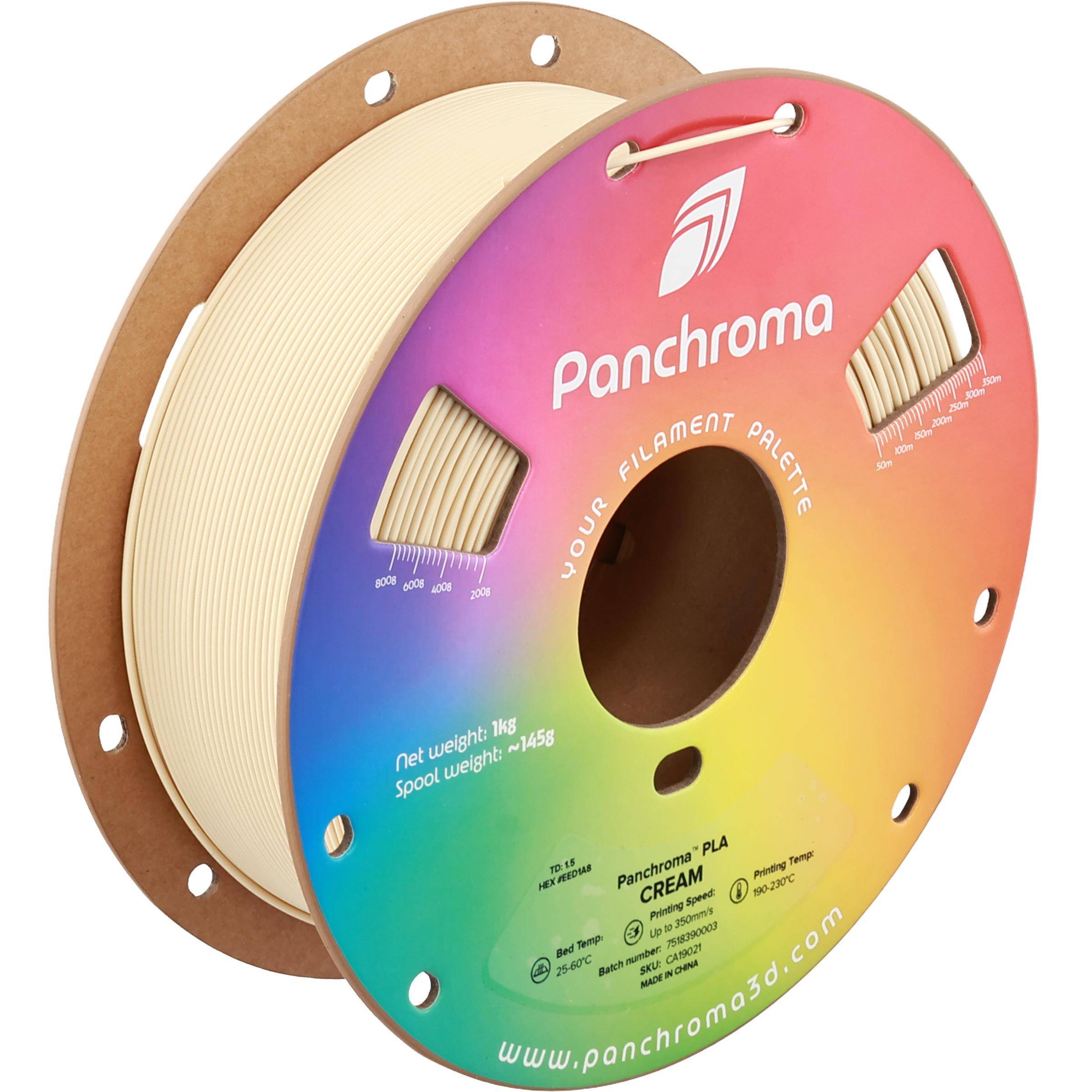 Polymaker Panchroma Basic PLA Filament, 1,75mm, 1kg - Farbton: Cream