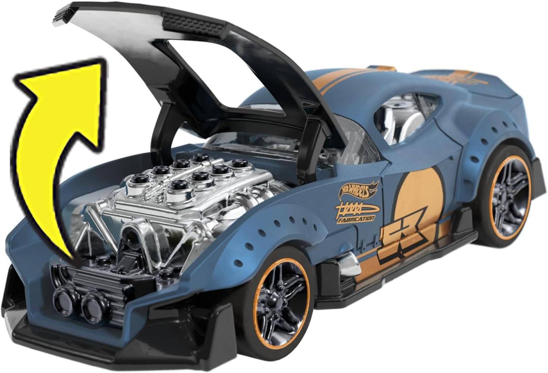 Hot Wheels Pull-Back Speeders Spielzeugauto 1:43 Auto zum Zurückziehen HPR70