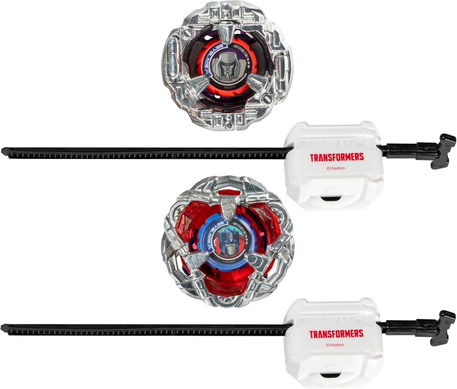 Hasbro Beyblade X Transformers Collab Optimus Prime 4-60P vs.Megatron 4-80B 8+