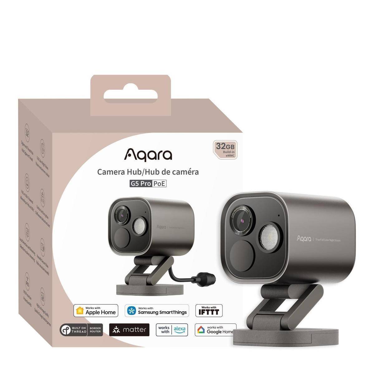 AQAZCH-C03D_G - Camera Hub G5 Pro Grey (Zigbee, PoE)