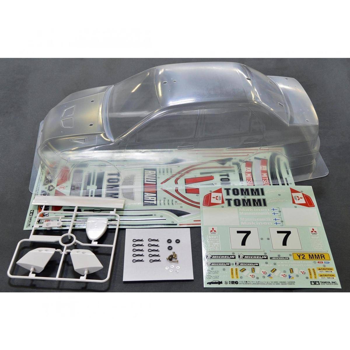 Karosserie-Set Mitsubishi Lancer Evo VII WRC