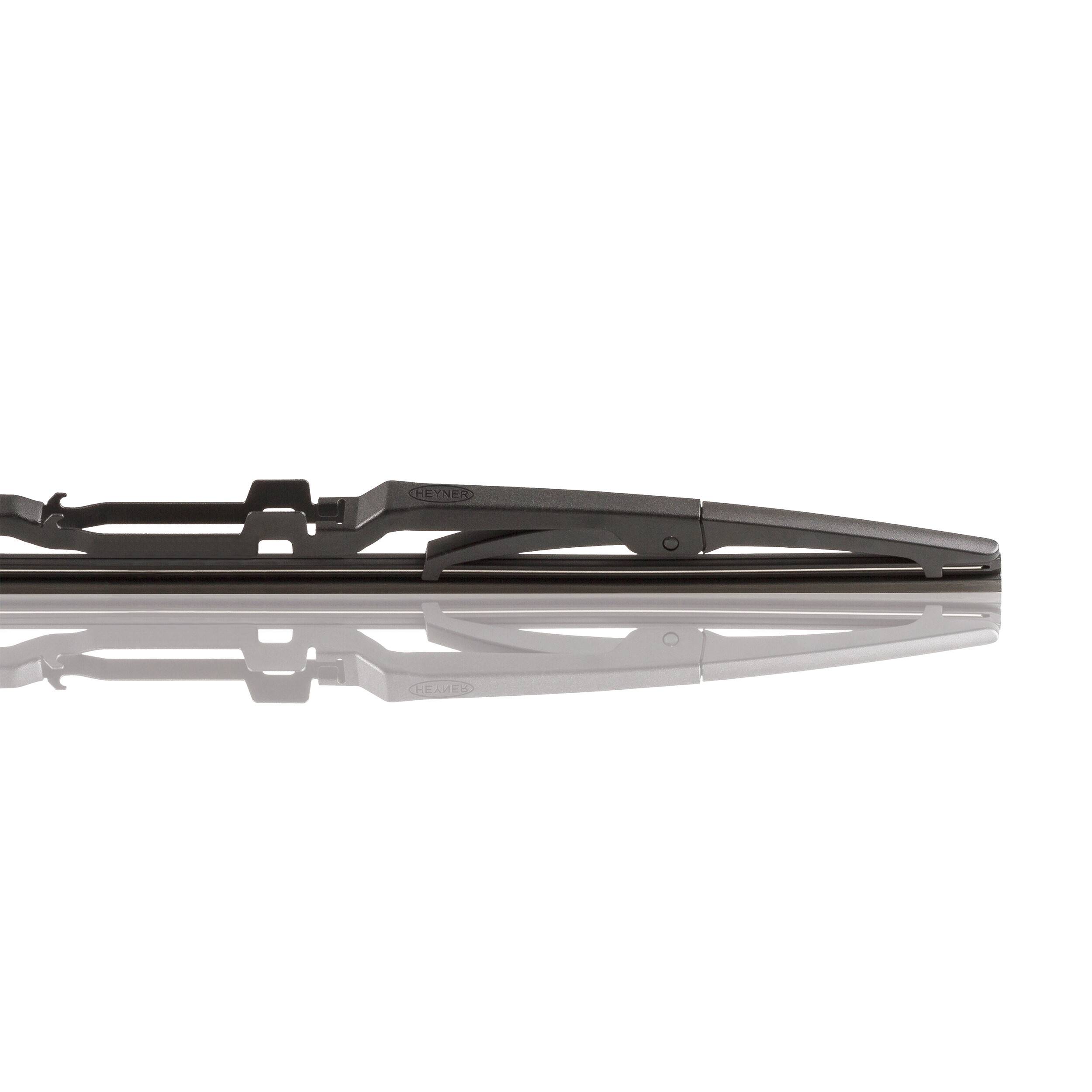 HEYNER® Heckwischerblatt REAR CLASSIC 12 Zoll / 300 mm mit Adapter Bügel-Heckscheibenwischer für traditionelle
