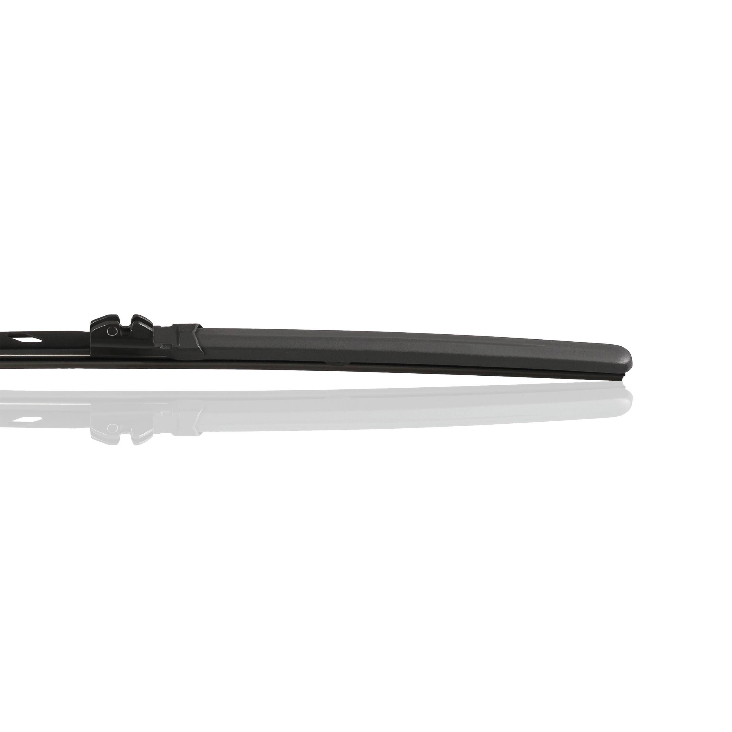 alca® Heckwischerblatt REAR FLAT 12 Zoll / 300 mm mit Adapter Aerodynamischer Flachbalken-Heckwischer mit