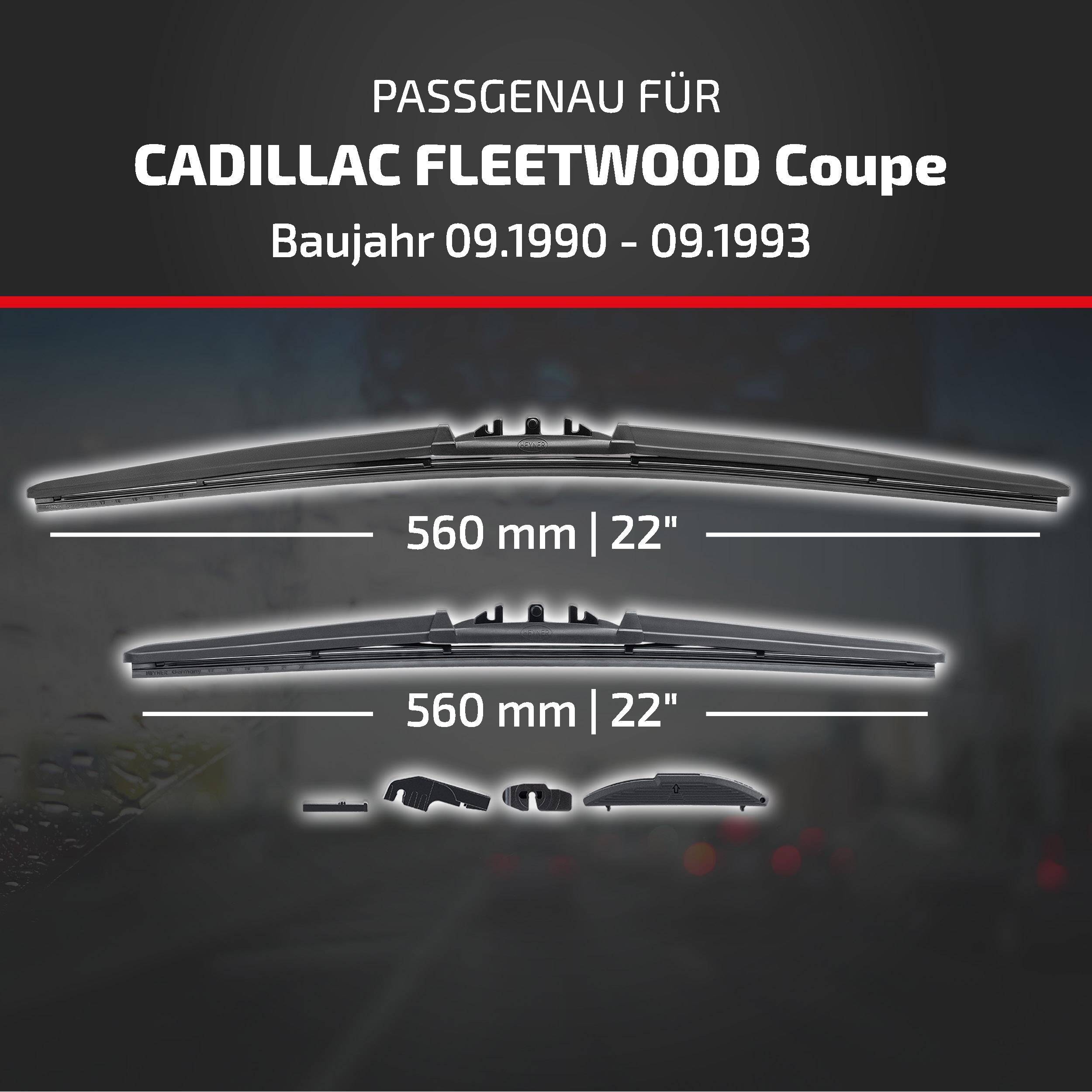HEYNER® Scheibenwischer für CADILLAC FLEETWOOD Coupe