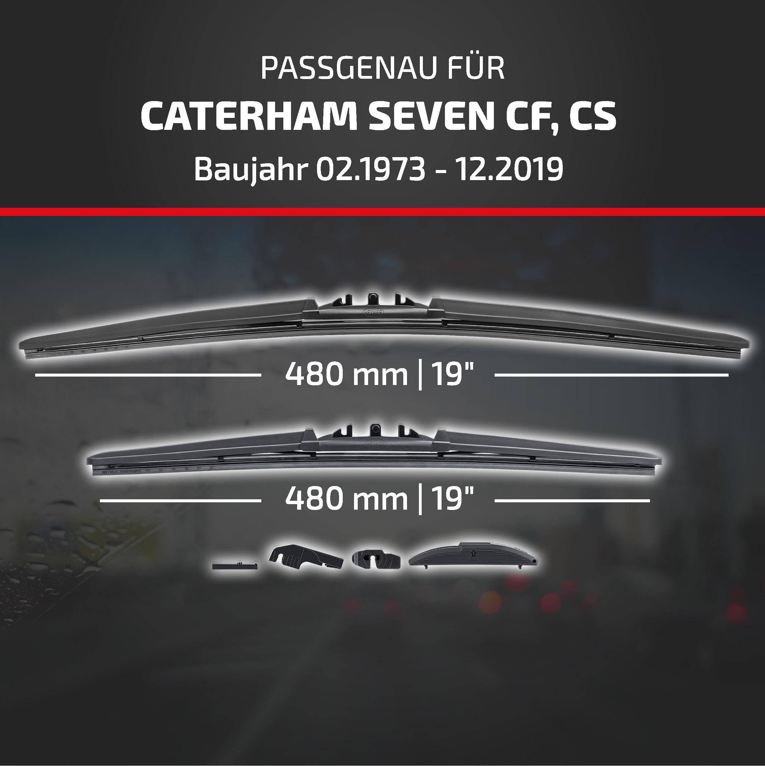 HEYNER® Scheibenwischer für CATERHAM SEVEN