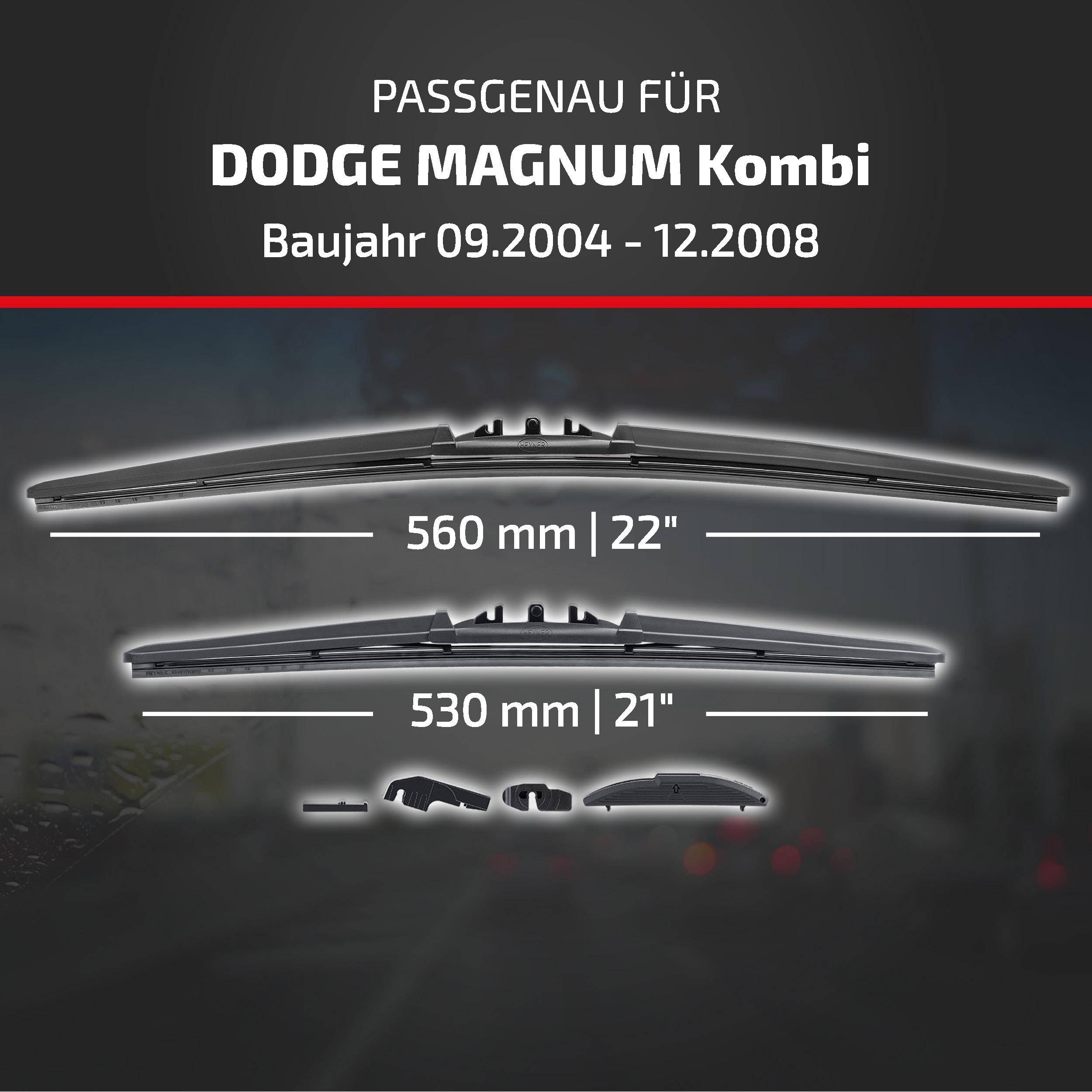 HEYNER® Scheibenwischer für DODGE MAGNUM Kombi