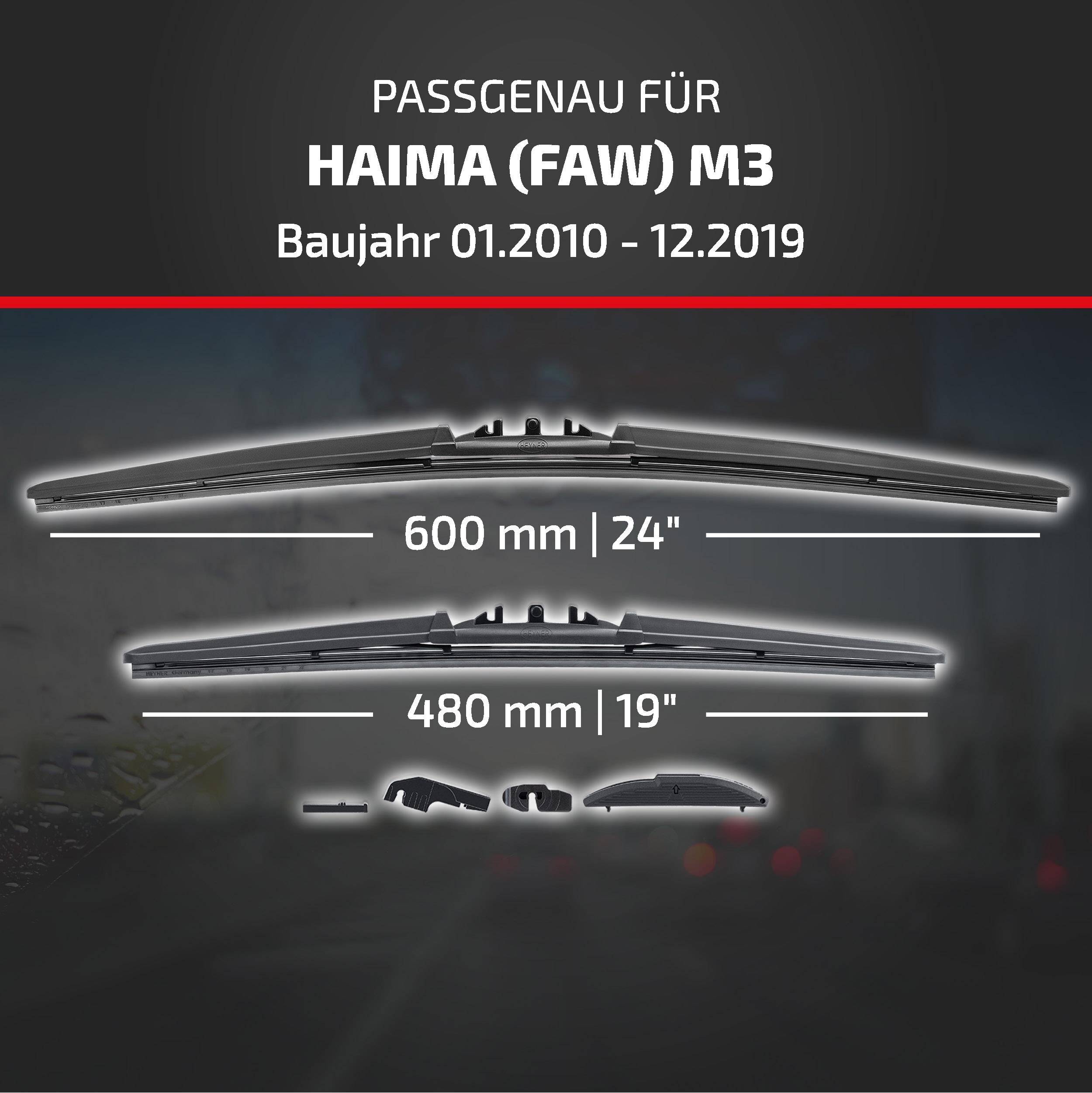 HEYNER® Scheibenwischer für HAIMA (FAW) M3