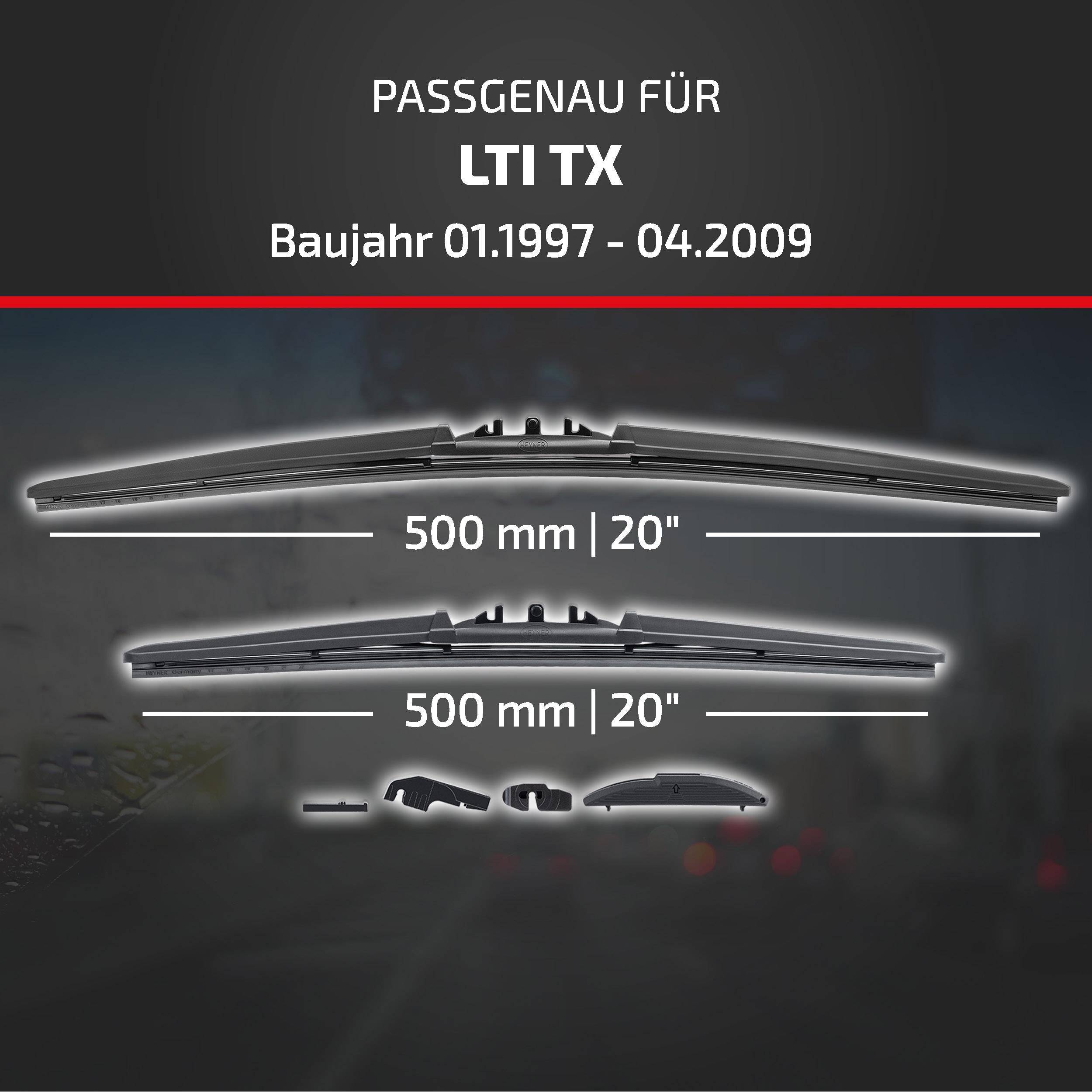 HEYNER® Scheibenwischer für LTI TX