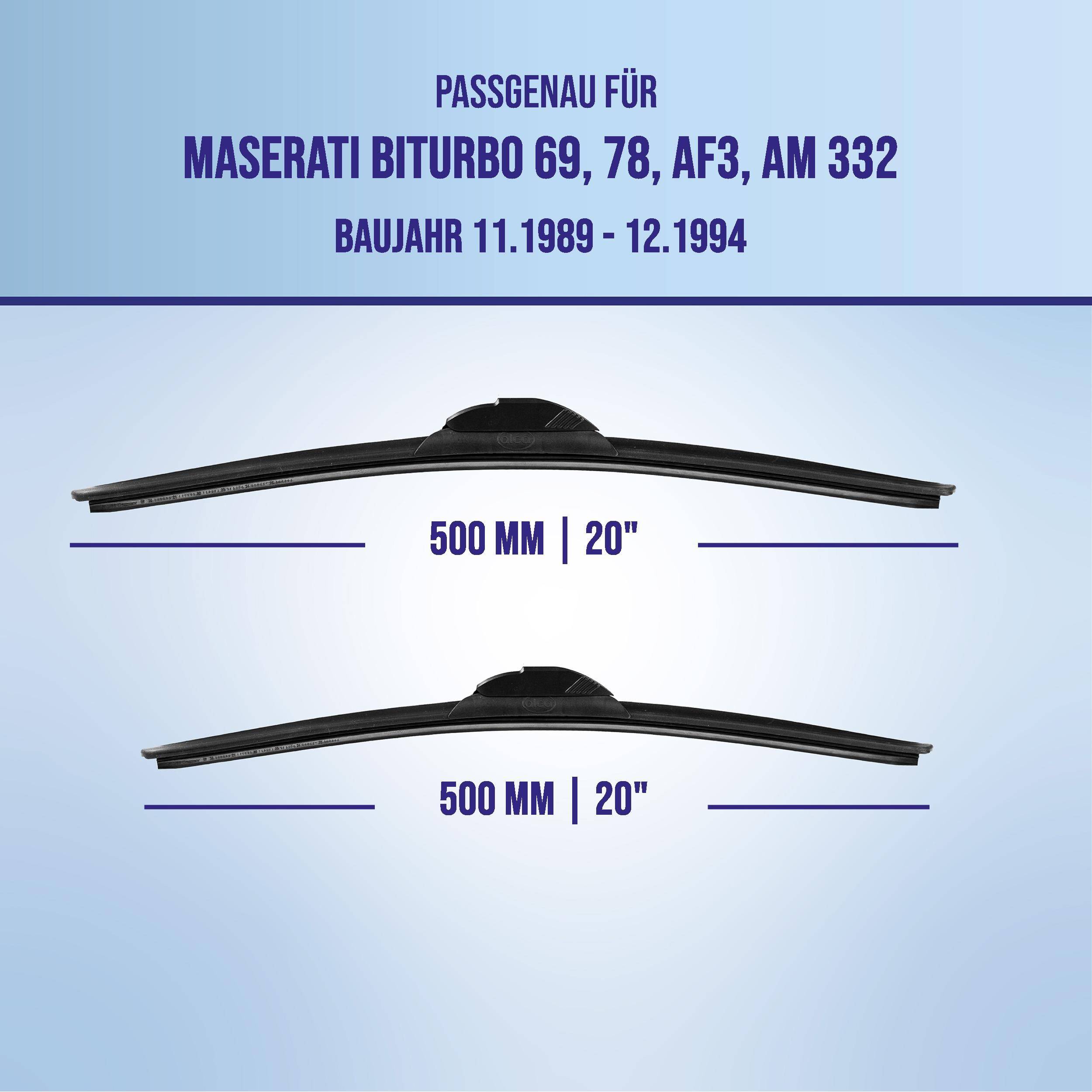 alca® Scheibenwischer für MASERATI BITURBO
