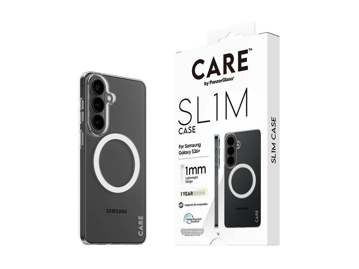 PanzerGlass CARE by PanzerGlass SL1M - Hintere Abdeckungfür Mobiltelefon - Qi -