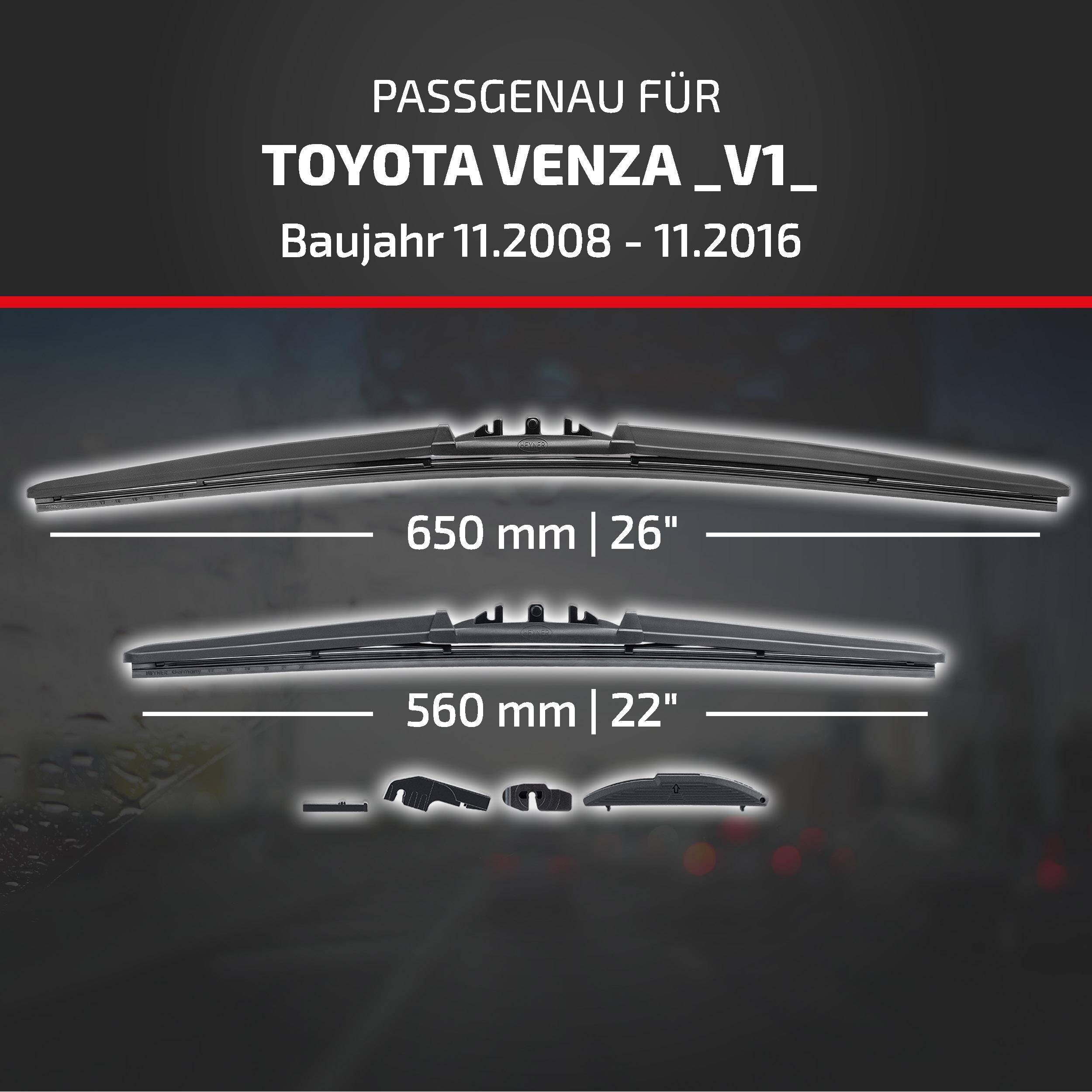 HEYNER® Scheibenwischer für TOYOTA VENZA