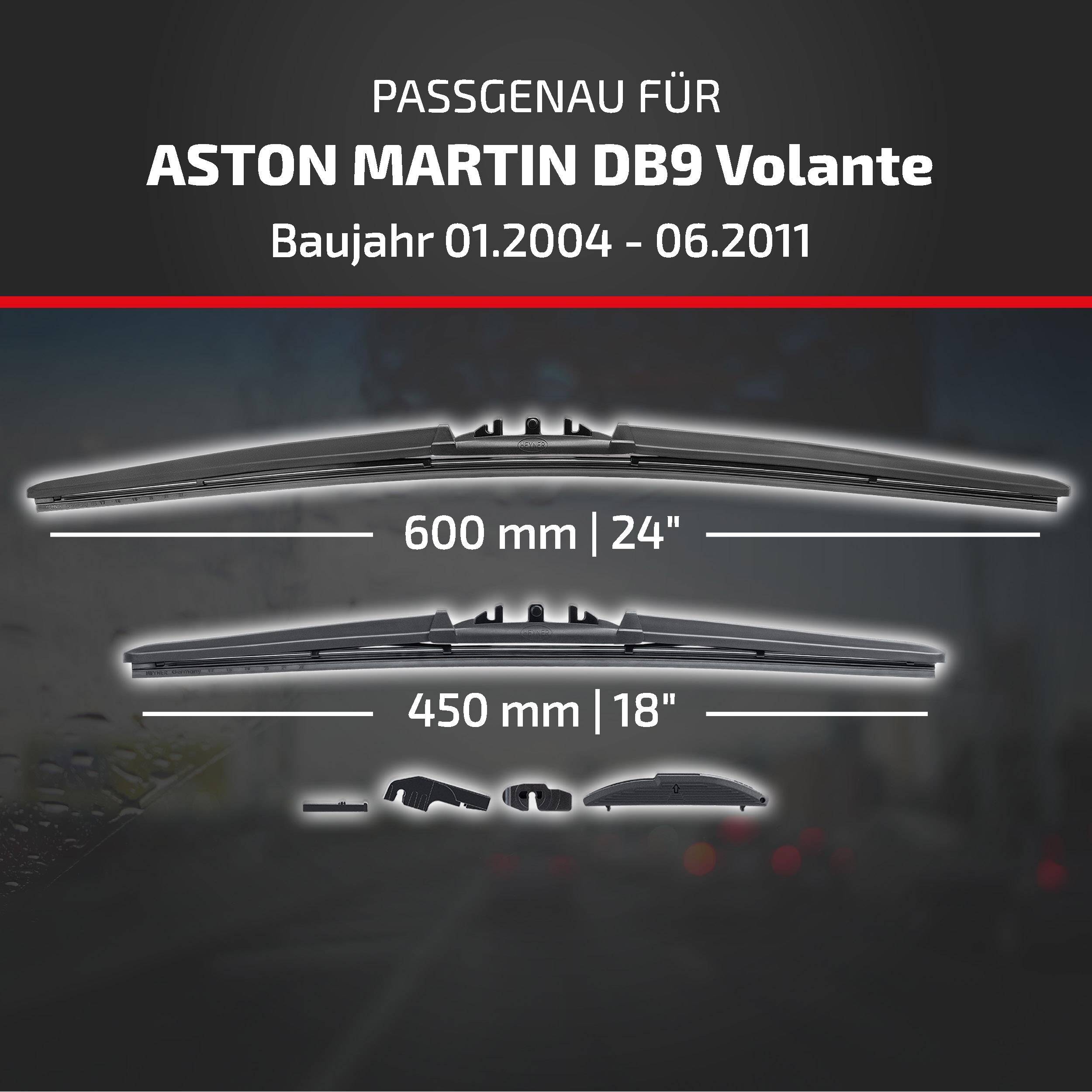 HEYNER® Scheibenwischer für ASTON MARTIN DB9 Volante