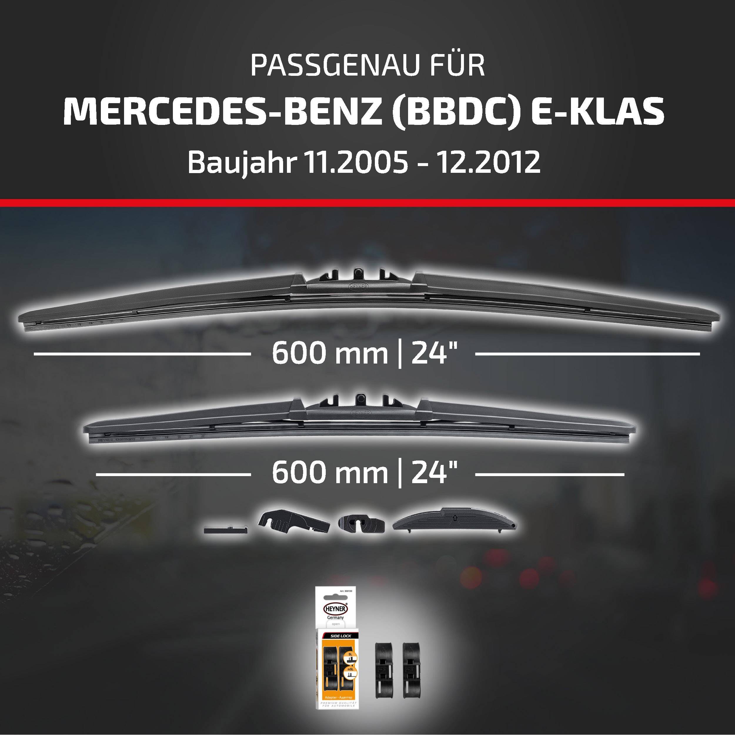 HEYNER® Scheibenwischer für MERCEDES-BENZ (BBDC) E-KLASSE