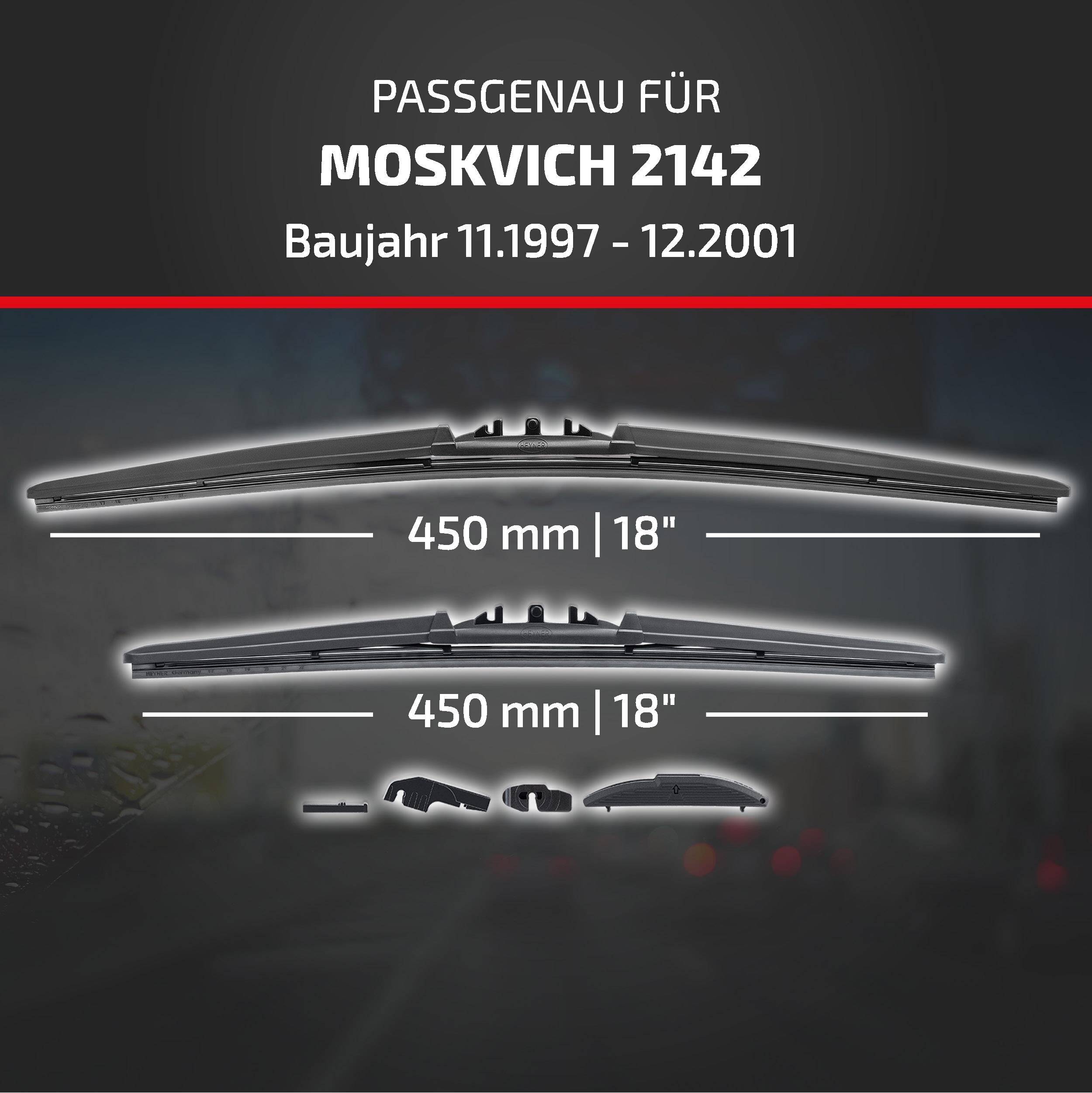 HEYNER® Scheibenwischer für MOSKVICH 2142