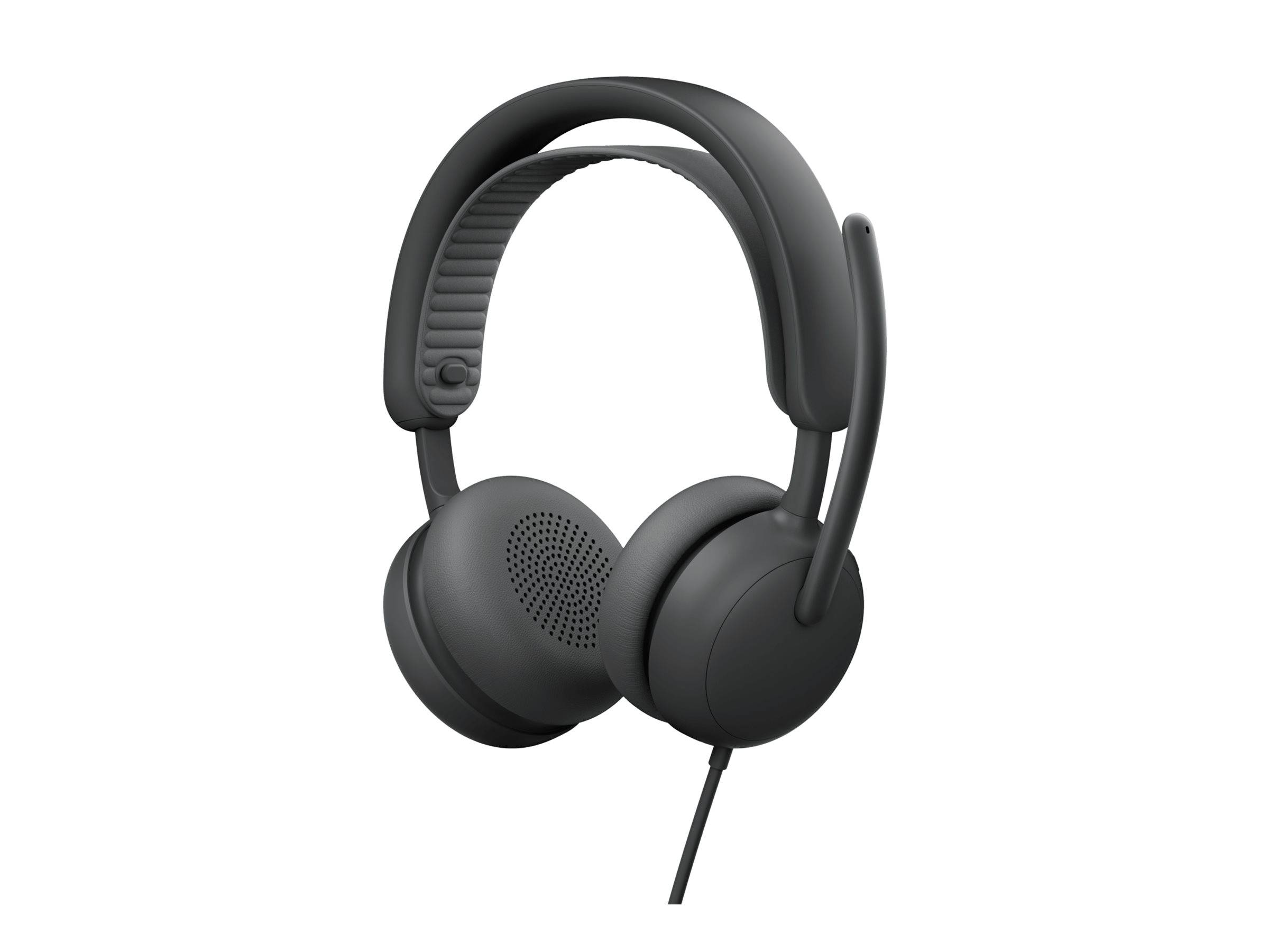 Logitech Zone Wired 2 Headset On-Ear kabelgebunden aktive Rauschunterdrückung Graphite